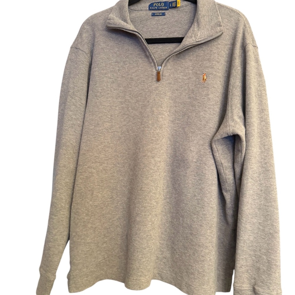 Polo Ralph Lauren Estate-Rib Quarter-Zip Pullover - Picture 4 of 7